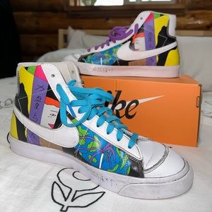 Signed Nike Blazers Mid 77 RUOHAN WANG